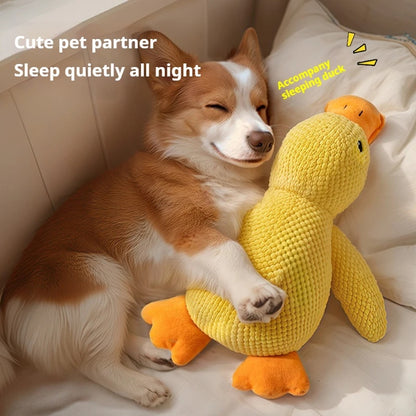 Plush Duck Companion Pet Pillow