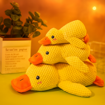 Plush Duck Companion Pet Pillow