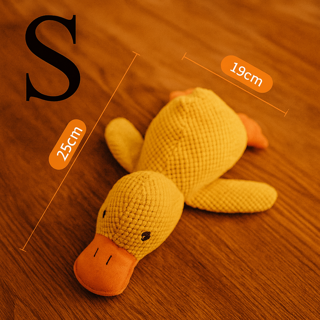 Plush Duck Companion Pet Pillow