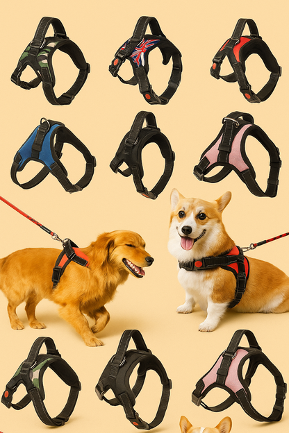 Dog Colorful Harness