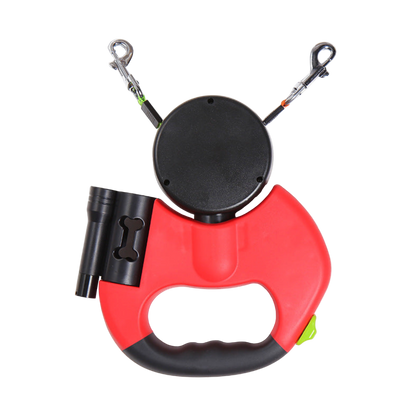 Retractable Dual Dog Leash